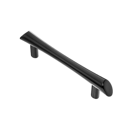 Wisdom Stone Corba Cabinet Pull, 96mm 3 3/4in Center to Center, Black 412996B